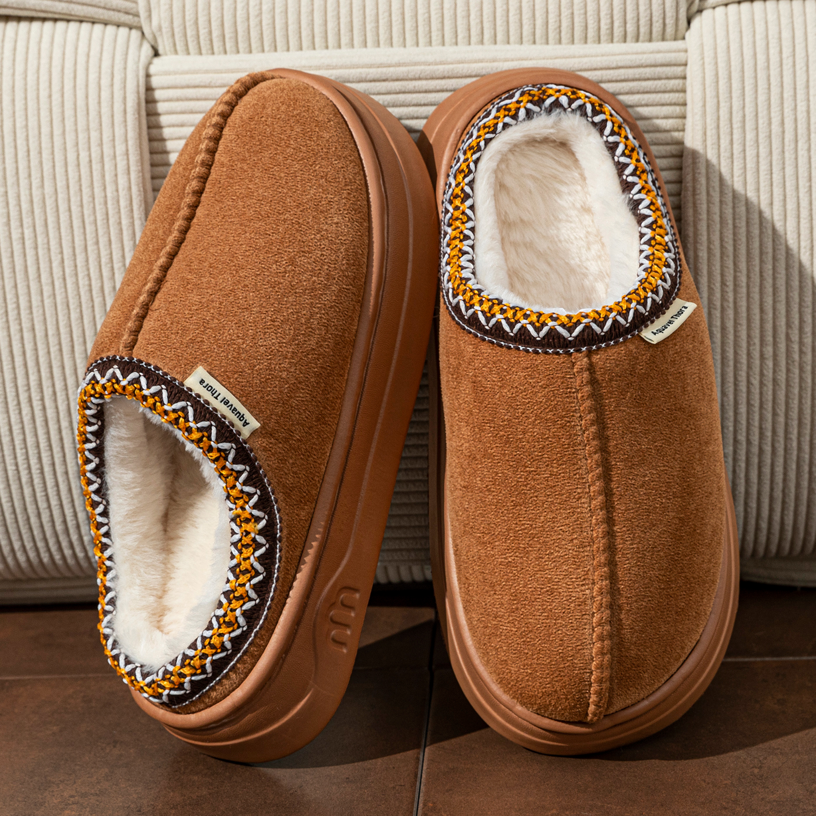 Women Shoes On Sale - Winter Women's Slippers Boots Fashion Fuzzy