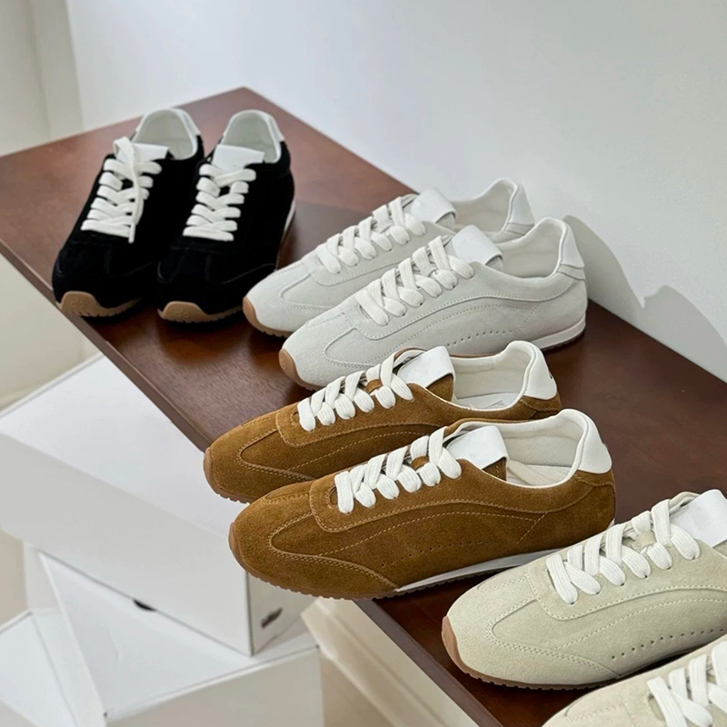 Women Shoes For Walking - Unisex Womens casual shoes Genuine leather