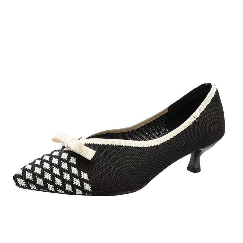 Women'S Shoes Size 40 In Us - Maggie's Walker Women's Pointed-toe thin-Heeled Knitted