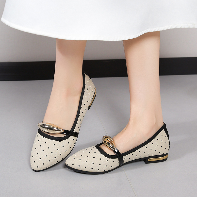 Women'S Shoes Everyday - Spring and Autumn Elegant Pointed Sexy