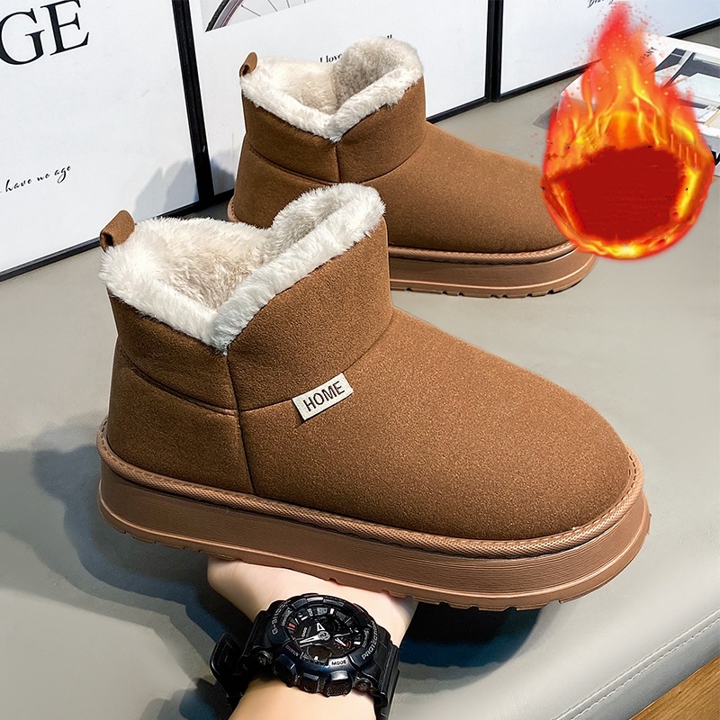 Women'S Shoes Popular - Popular Autumn and Winter Fleece-Lined Warm