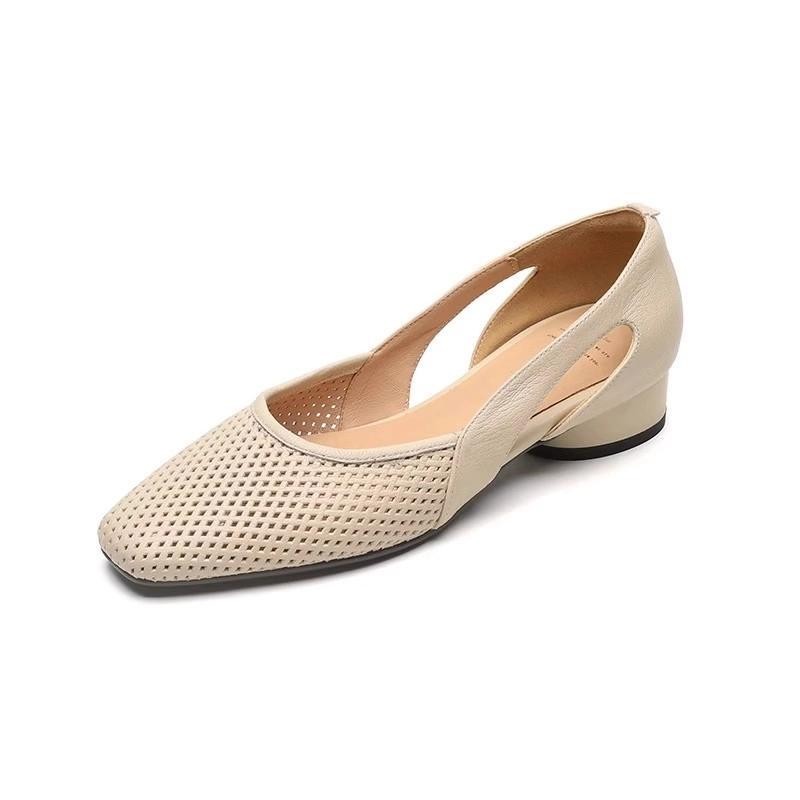 Women Shoes Casual - Spring Summer Women's Breathable Square Toe