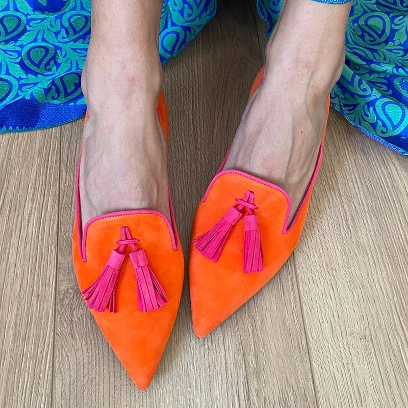 Spring/Summer 2026 Solid Color - Pointed Toe Flat reseña y precio