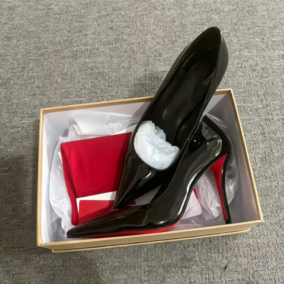 Pointed Toe Red Sole Single Sh - Pointed Toe Flat reseña y precio