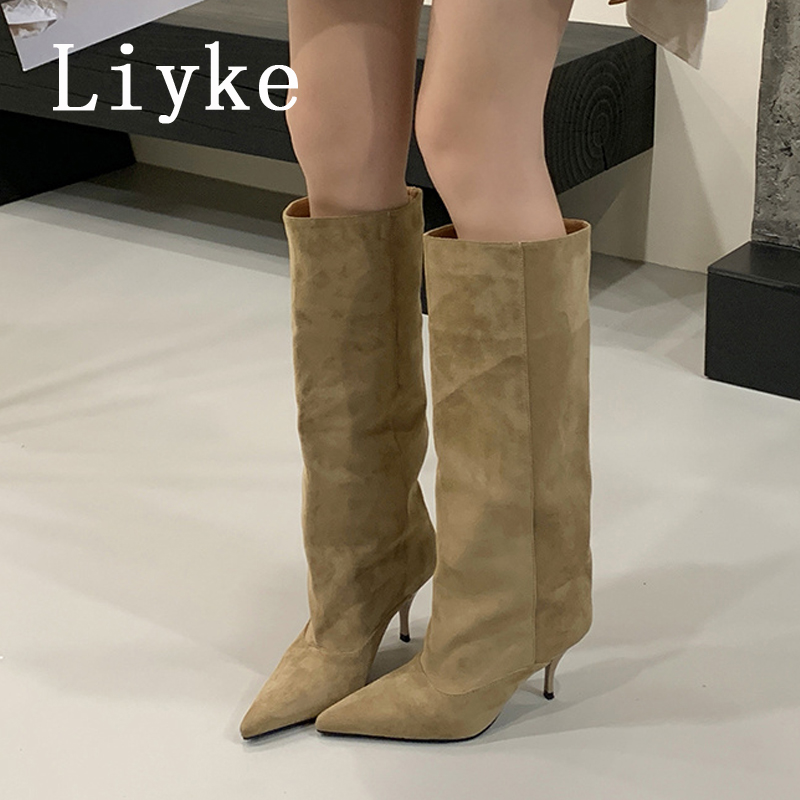 Liyke Autumn Winter Thin Kitte - Women'S Shoes Size 40 In Us reseña y precio