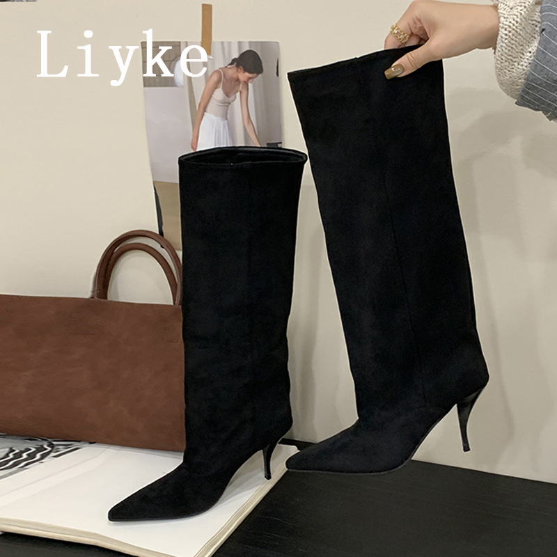 Liyke Autumn Winter Thin Kitte - Women'S Shoes Size 40 In Us reseña y precio