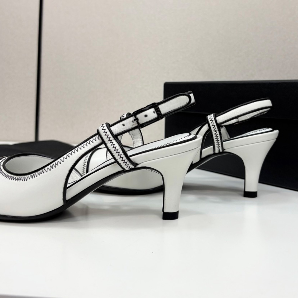 2026 Women's Leather Contrast  - Women'S Shoes Kitten Heels reseña y precio