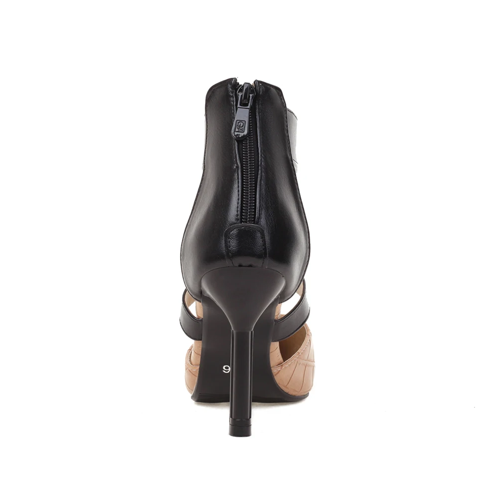 New Summer Mature Beige Black  - Women'S Shoes In Size 12 reseña y precio