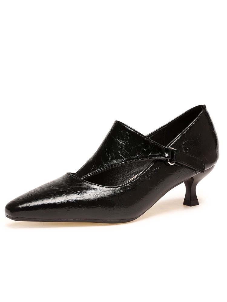 Women's Dark Retro Kitten Heel - Women'S Shoes Kitten Heels reseña y precio