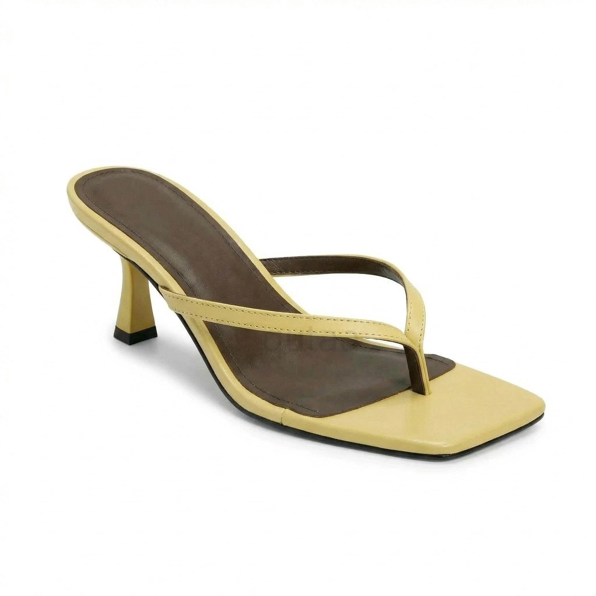 QUTAA News Fashion Flip-flops  - Women'S Shoes Kitten Heels reseña y precio