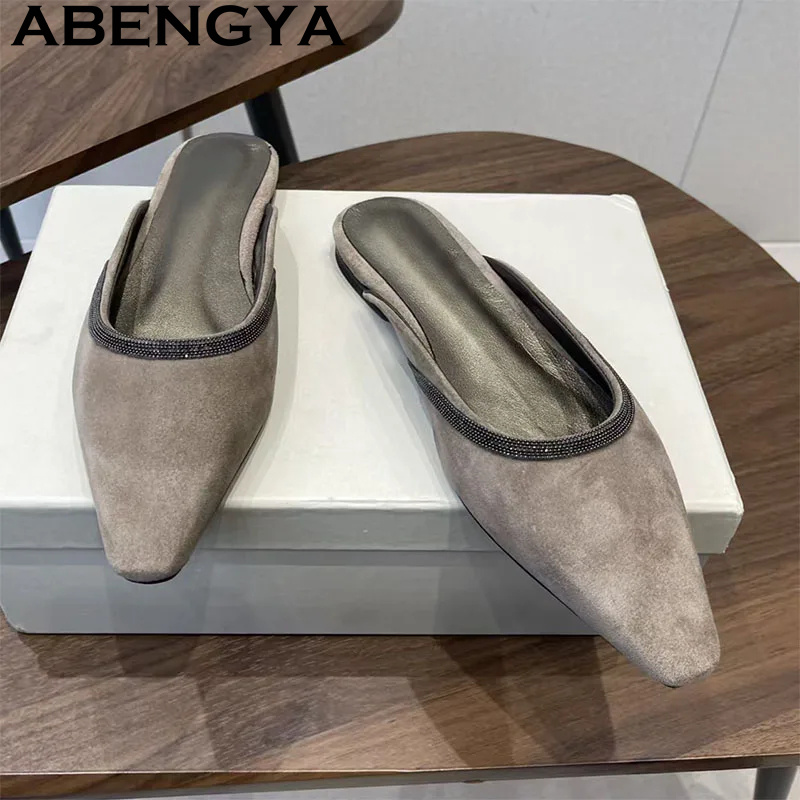 High Quality Suede Leather Poi - Women Shoes For Walking reseña y precio