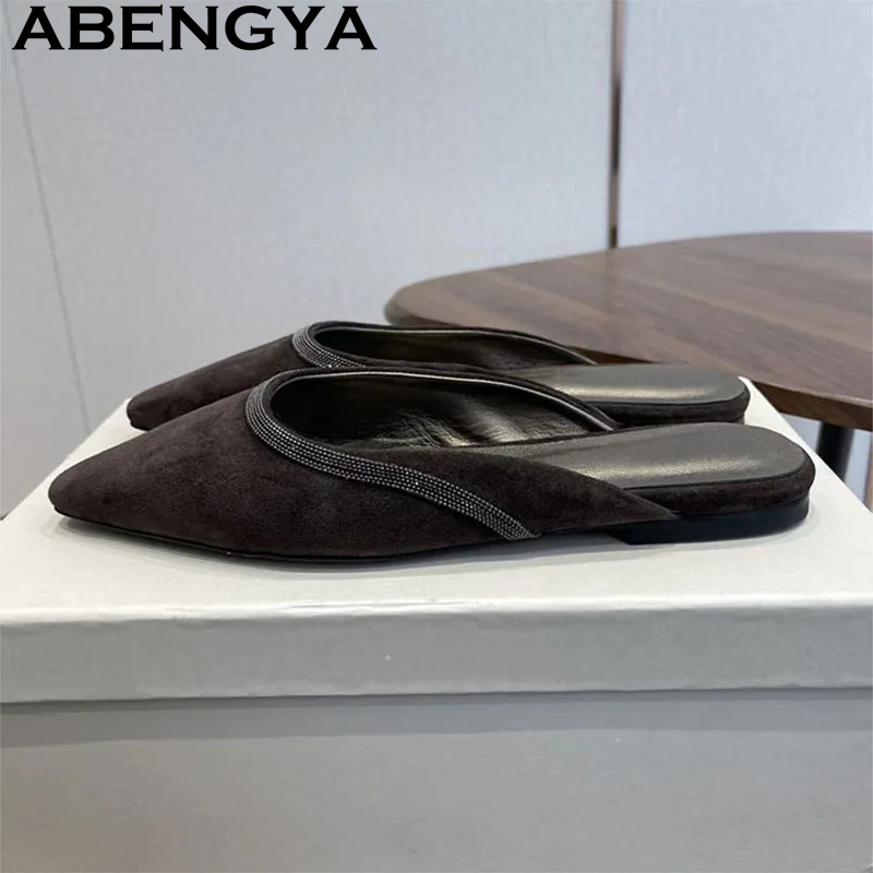 High Quality Suede Leather Poi - Women Shoes For Walking reseña y precio