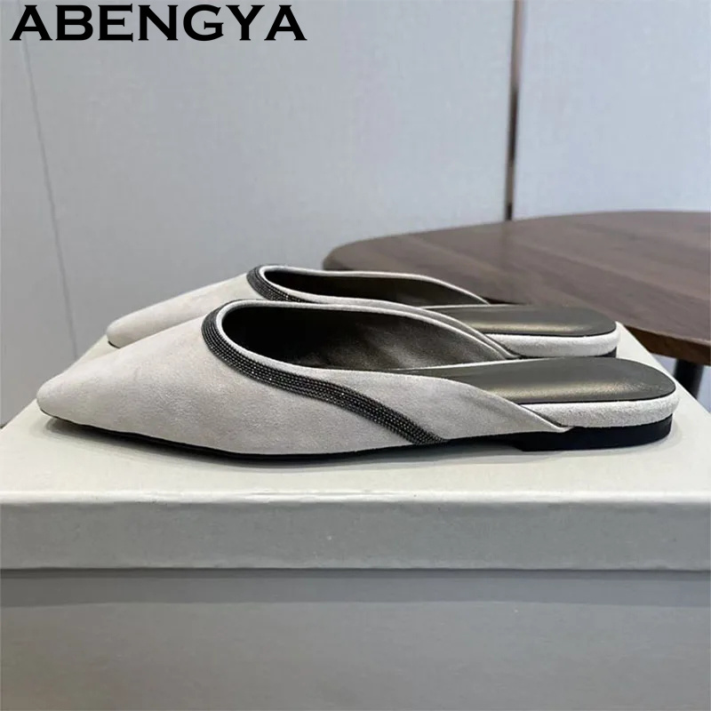 High Quality Suede Leather Poi - Women Shoes For Walking reseña y precio