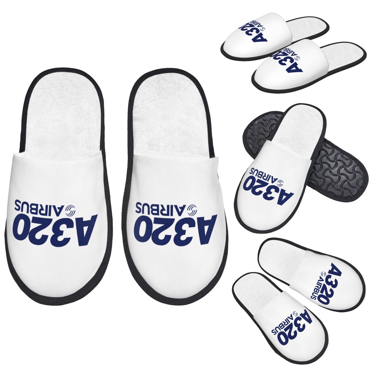 Custom Airbus A320 Logo Slippe - Women Shoes Logo reseña y precio