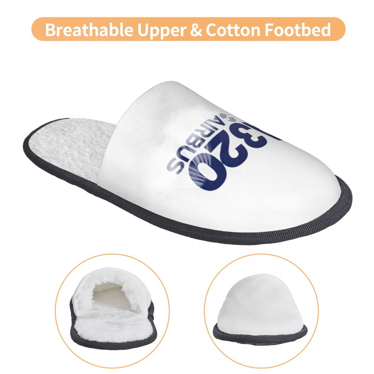 Custom Airbus A320 Logo Slippe - Women Shoes Logo reseña y precio