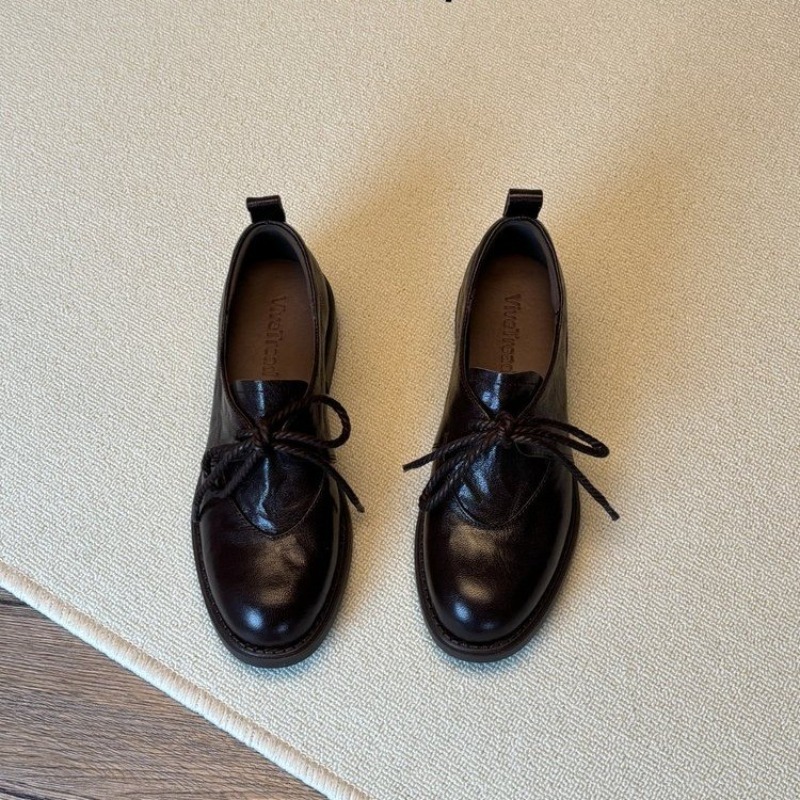 French Vintage Simple Lace-up  - Women'S Shoes Kitten Heels reseña y precio