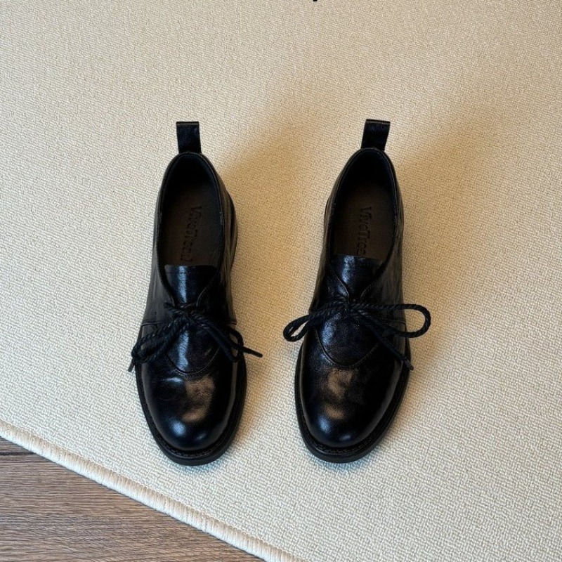 French Vintage Simple Lace-up  - Women'S Shoes Kitten Heels reseña y precio