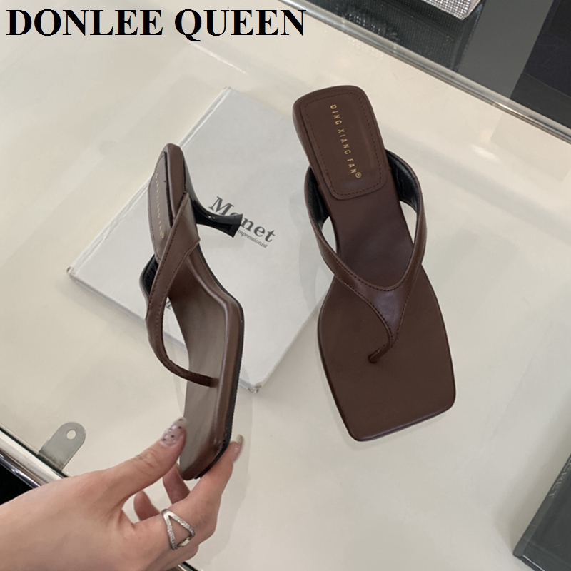 Fashion Brand High Heel Slippe - Women'S Shoes Size 40 In Us reseña y precio
