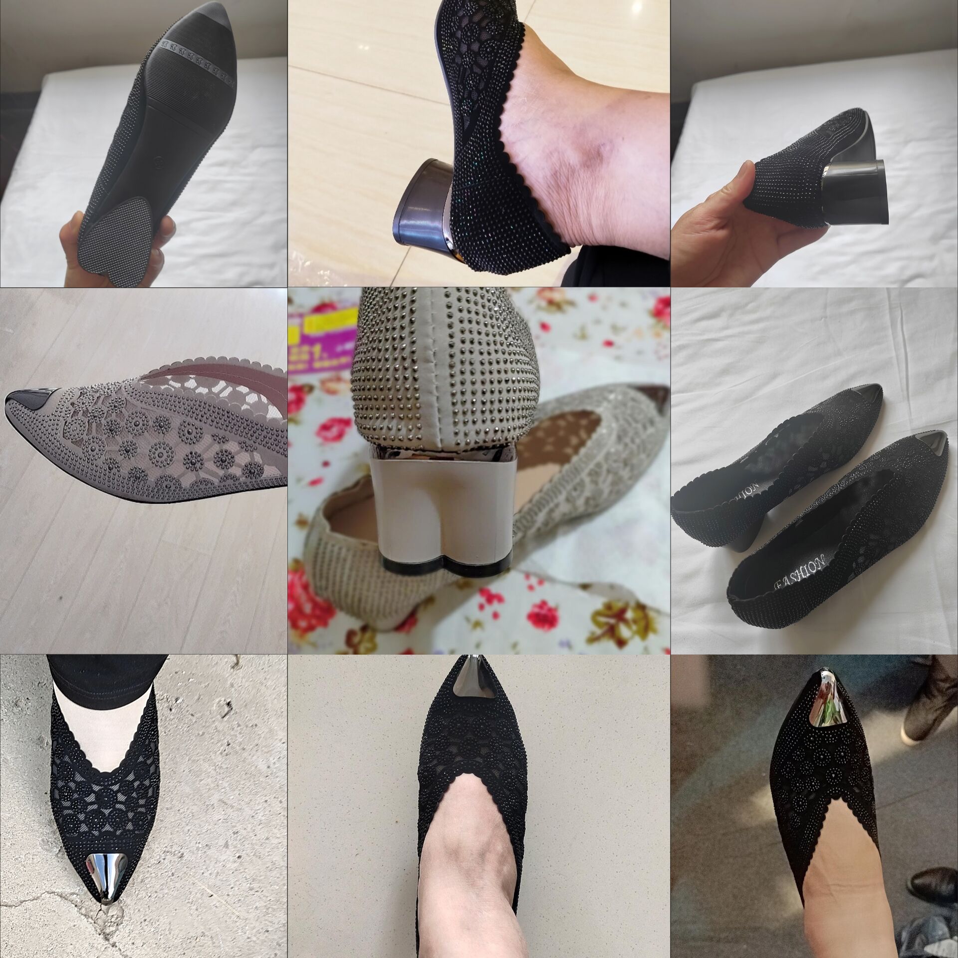 Plus Size women shoes 41-43 la - Pointed Toe Flat reseña y precio