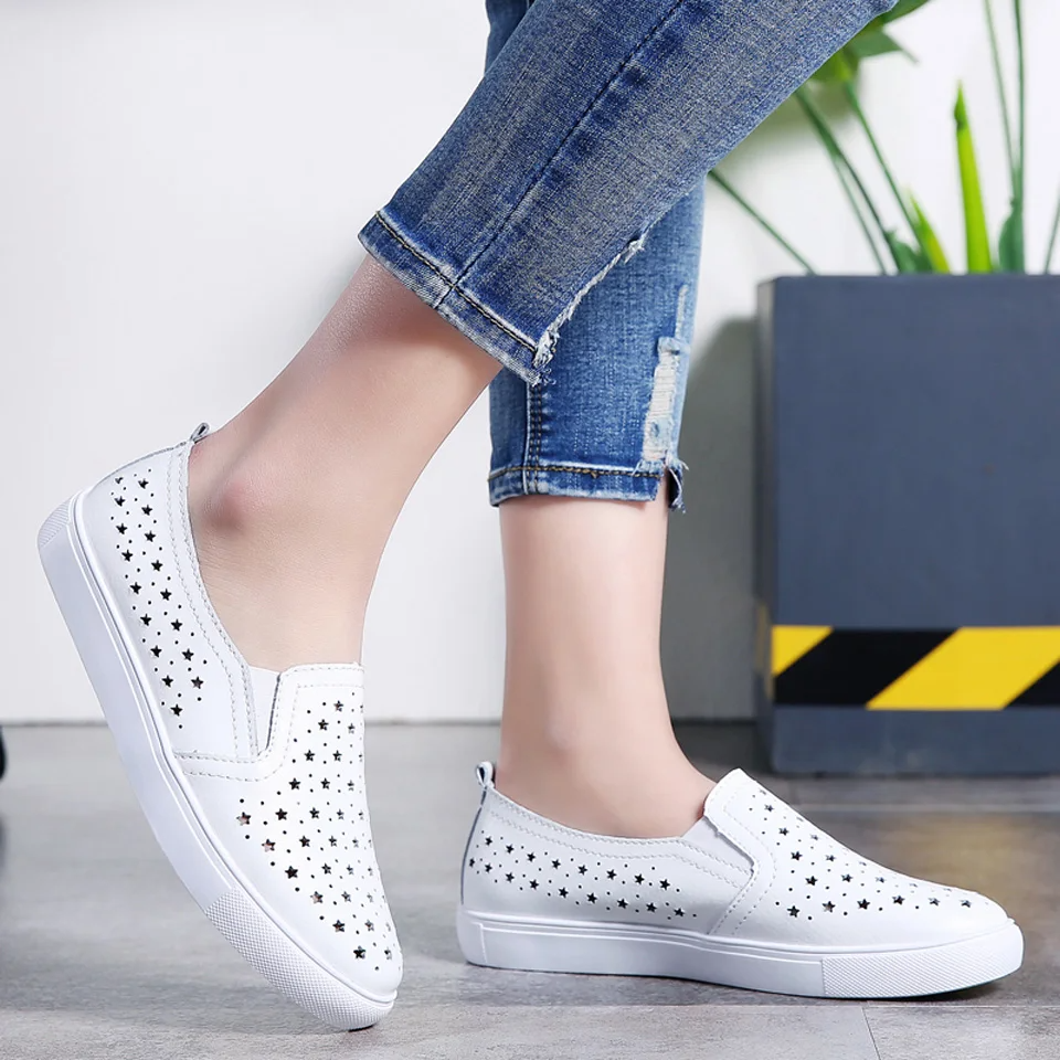 Spring Summer Silver Flats Hol - Women'S Shoes For Standing All Day reseña y precio