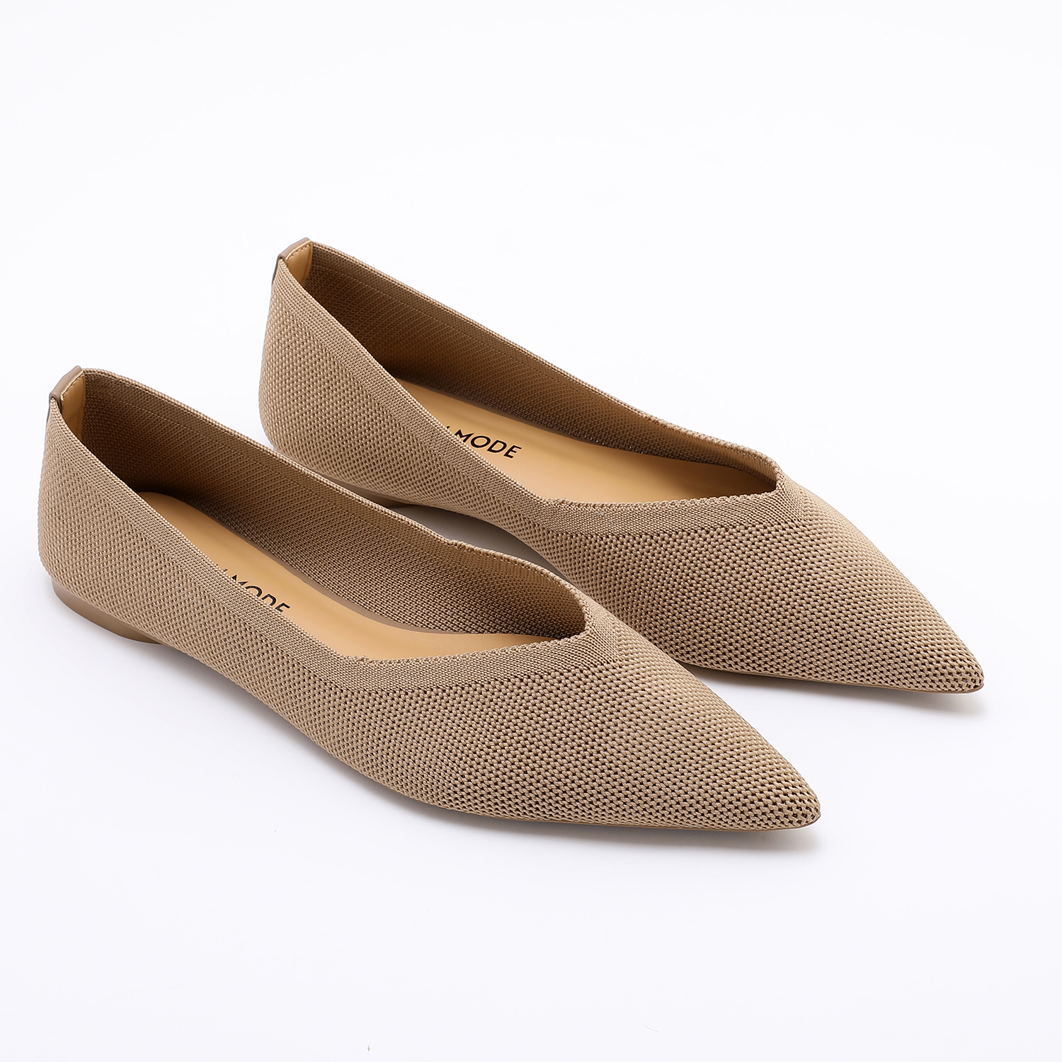 TRENDIN MODE Women's Knit Poin - Pointed Toe Flat reseña y precio