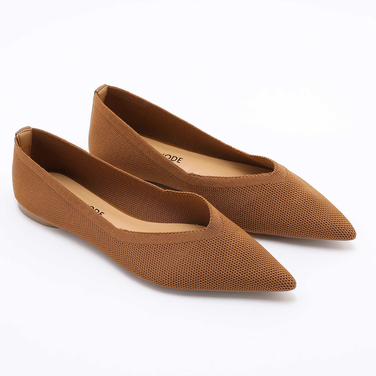 TRENDIN MODE Women's Knit Poin - Pointed Toe Flat reseña y precio