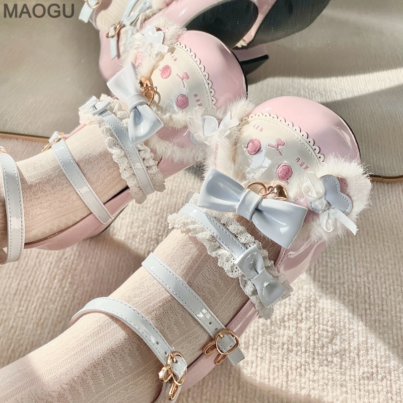 Cute Sweet Lolita Shoes for Wo - Women'S Shoes Size 40 In Us reseña y precio