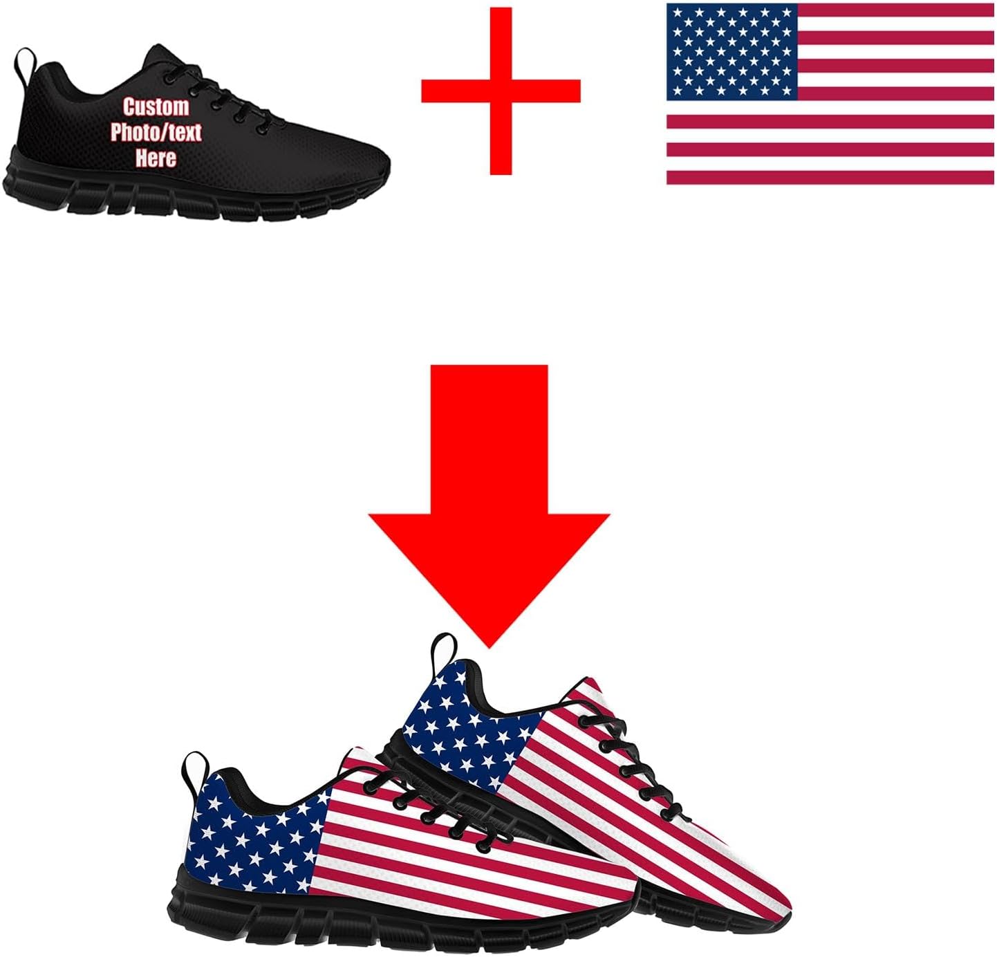 Custom Sneakers Mens Womans Sp - Women Shoes Logo reseña y precio