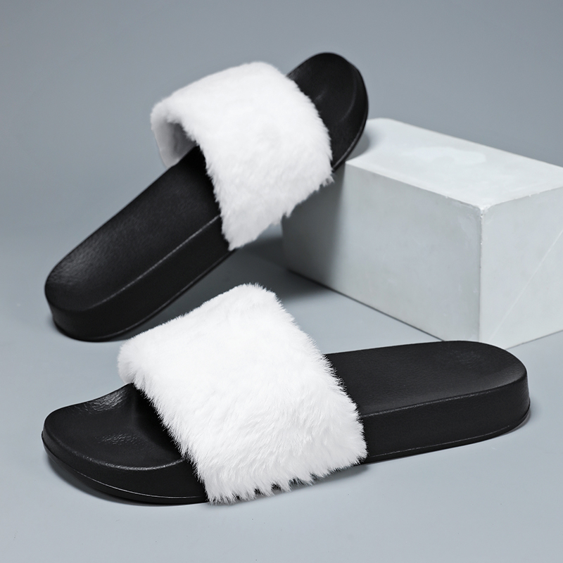 Fluffy Slippers Women Home Aut - Fluffy Fur Slipper reseña y precio