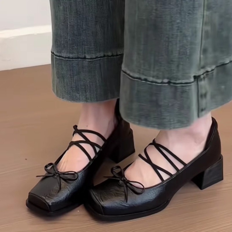Single Shoes Fashion New Squar - Women'S Shoes In Size 12 reseña y precio