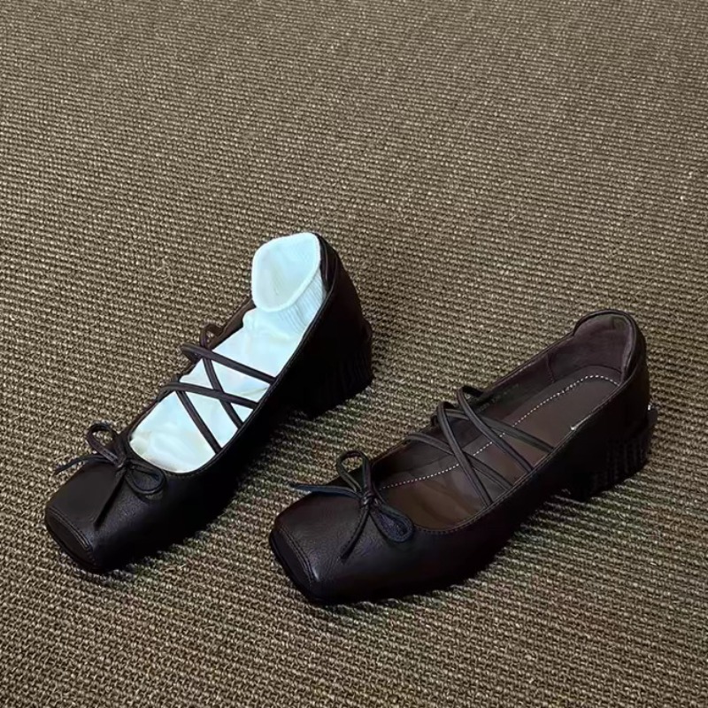 Single Shoes Fashion New Squar - Women'S Shoes In Size 12 reseña y precio