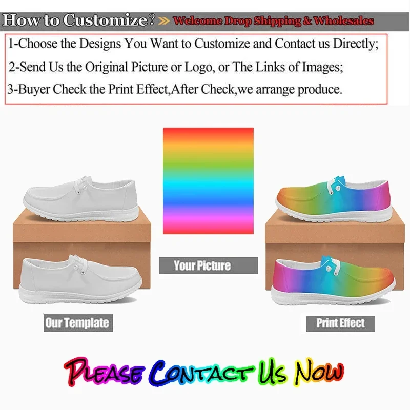 Custom Shoes Womens Lace Up Fl - Women Shoes Logo reseña y precio