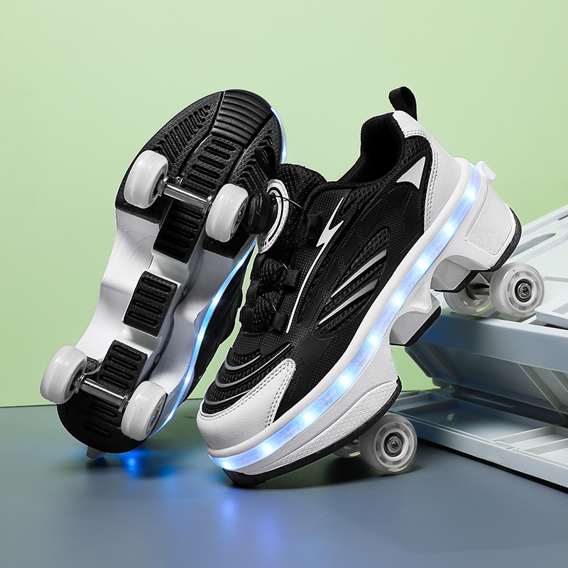 Double-Row Four-Wheel Roller S - Women'S Shoes Professional reseña y precio