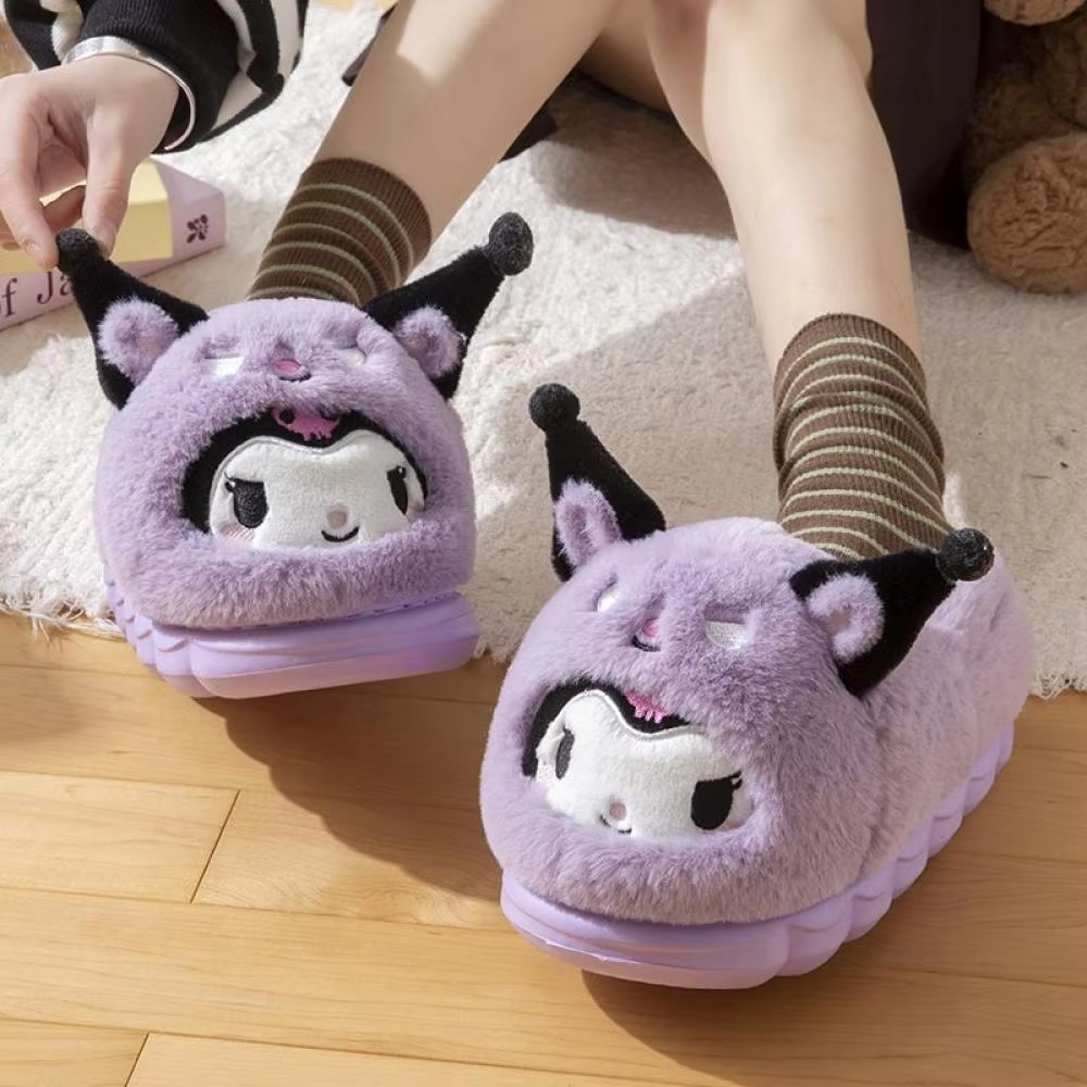 Anime Winter Plush Slippers Ku - Women Shoes On Sale reseña y precio