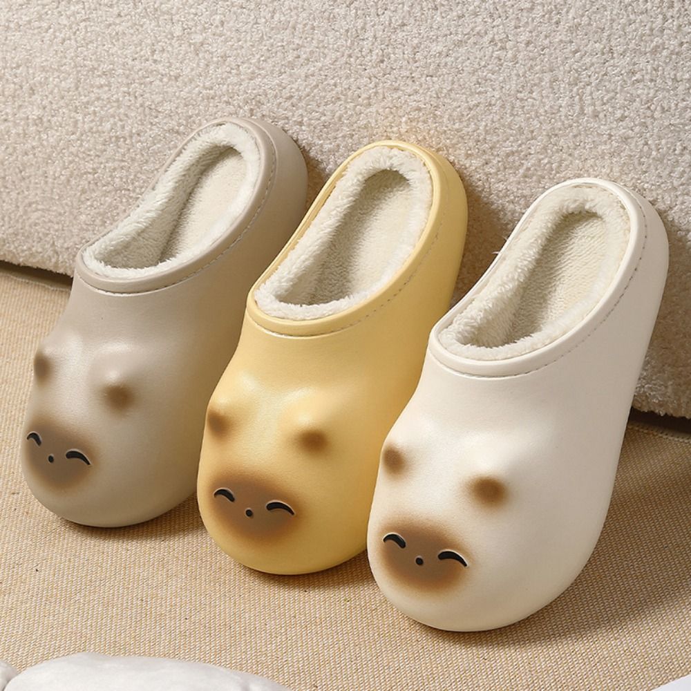 Kawaii Fluffy Cartoon Cat Slip - Fluffy Fur Slipper reseña y precio