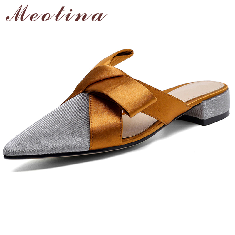 Meotina Flat Sandals Pointed T - Pointed Toe Flat reseña y precio