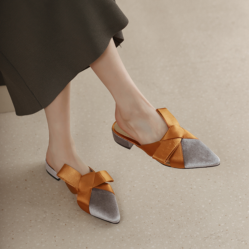 Meotina Flat Sandals Pointed T - Pointed Toe Flat reseña y precio
