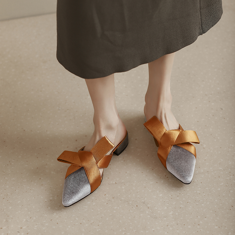 Meotina Flat Sandals Pointed T - Pointed Toe Flat reseña y precio