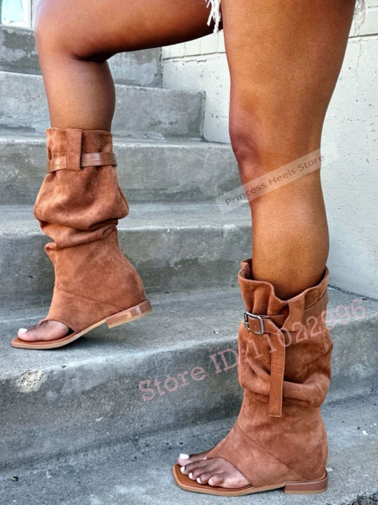 Flat With Suede Straps Summer  - Pointed Toe Flat reseña y precio