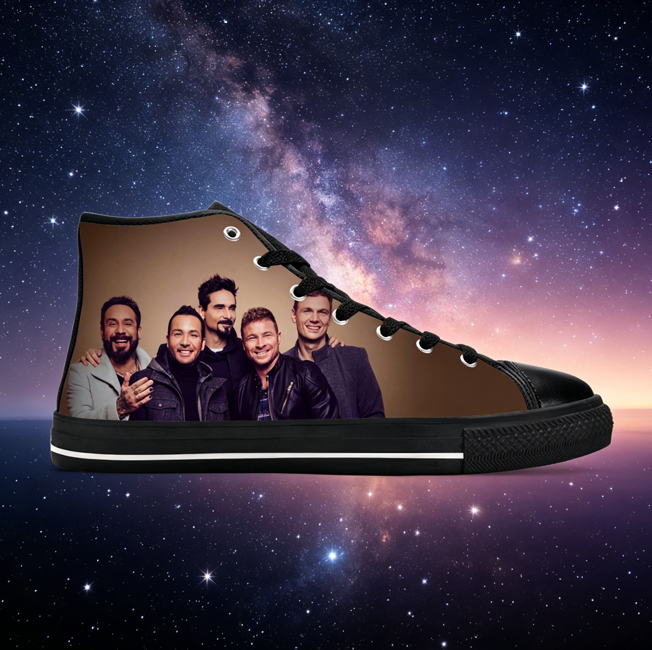 Backstreet Boys Logo Print Hig - Women Shoes Logo reseña y precio