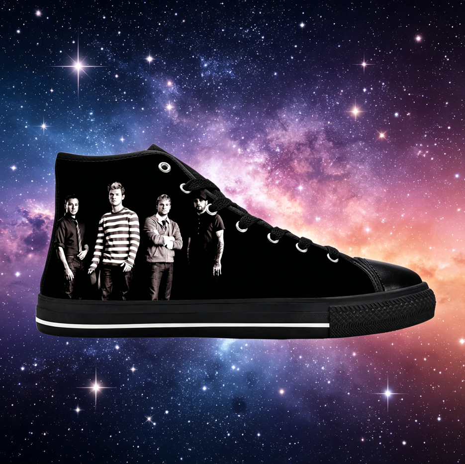 Backstreet Boys Logo Print Hig - Women Shoes Logo reseña y precio