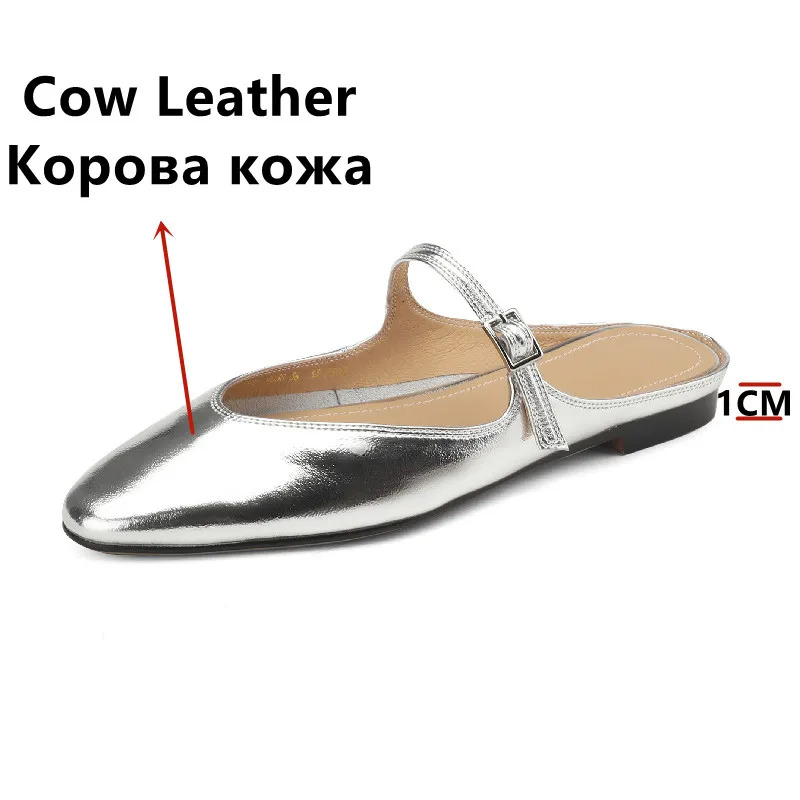 New women's leather top M ü ll - Pointed Toe Flat reseña y precio