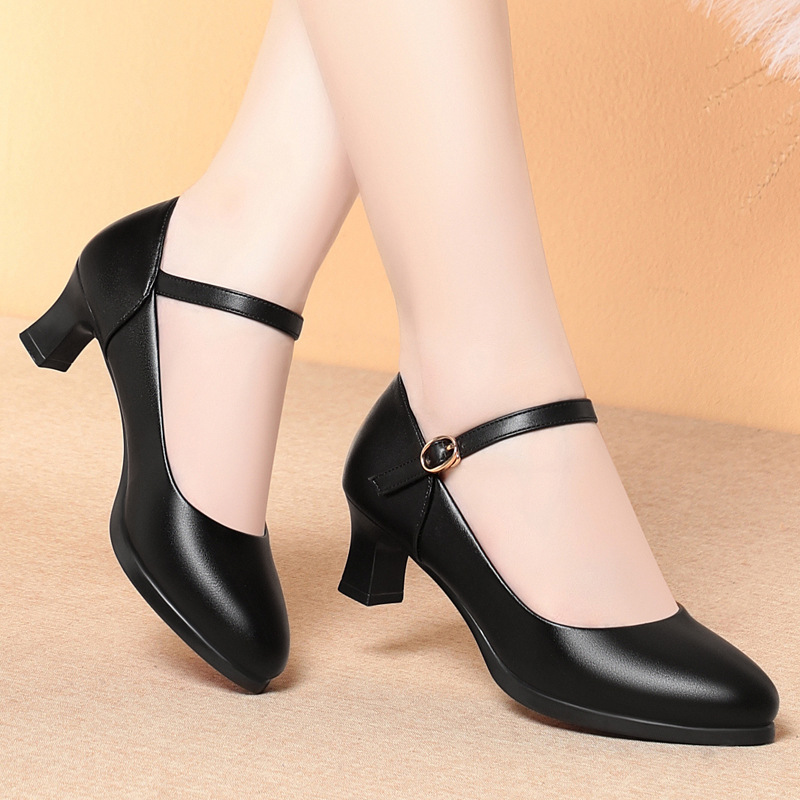 5cm Heels Flight Attendant Wor - Women'S Shoes For Standing All Day reseña y precio