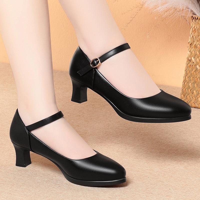 5cm Heels Flight Attendant Wor - Women'S Shoes For Standing All Day reseña y precio