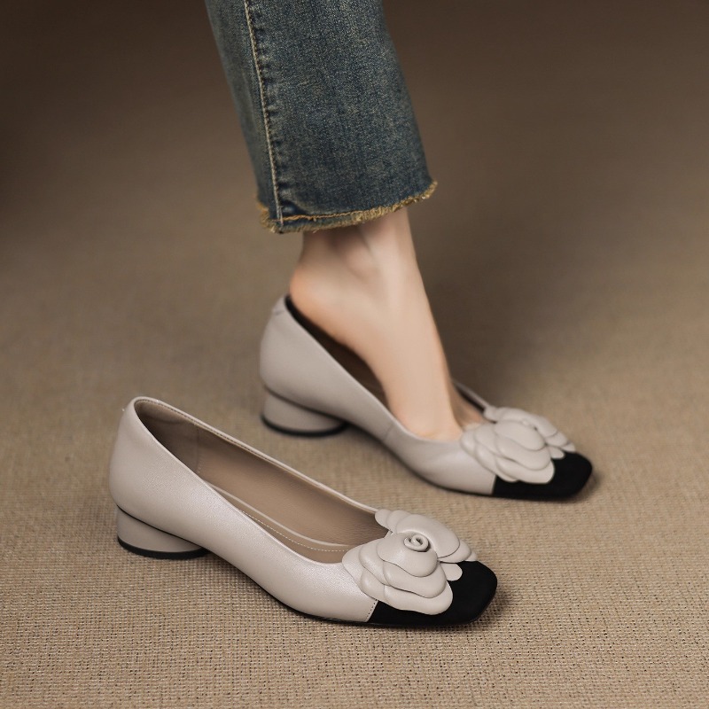 French Kitten Heel Color Block - Women'S Shoes Kitten Heels reseña y precio