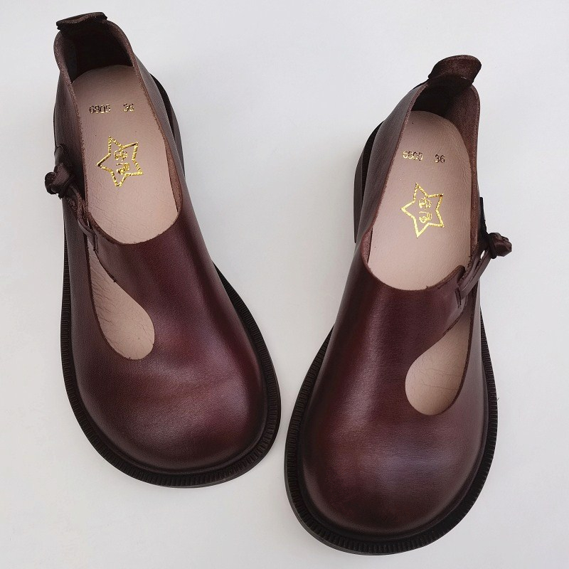 Careaymade-Genuine leather big - Women'S Shoes Everyday reseña y precio