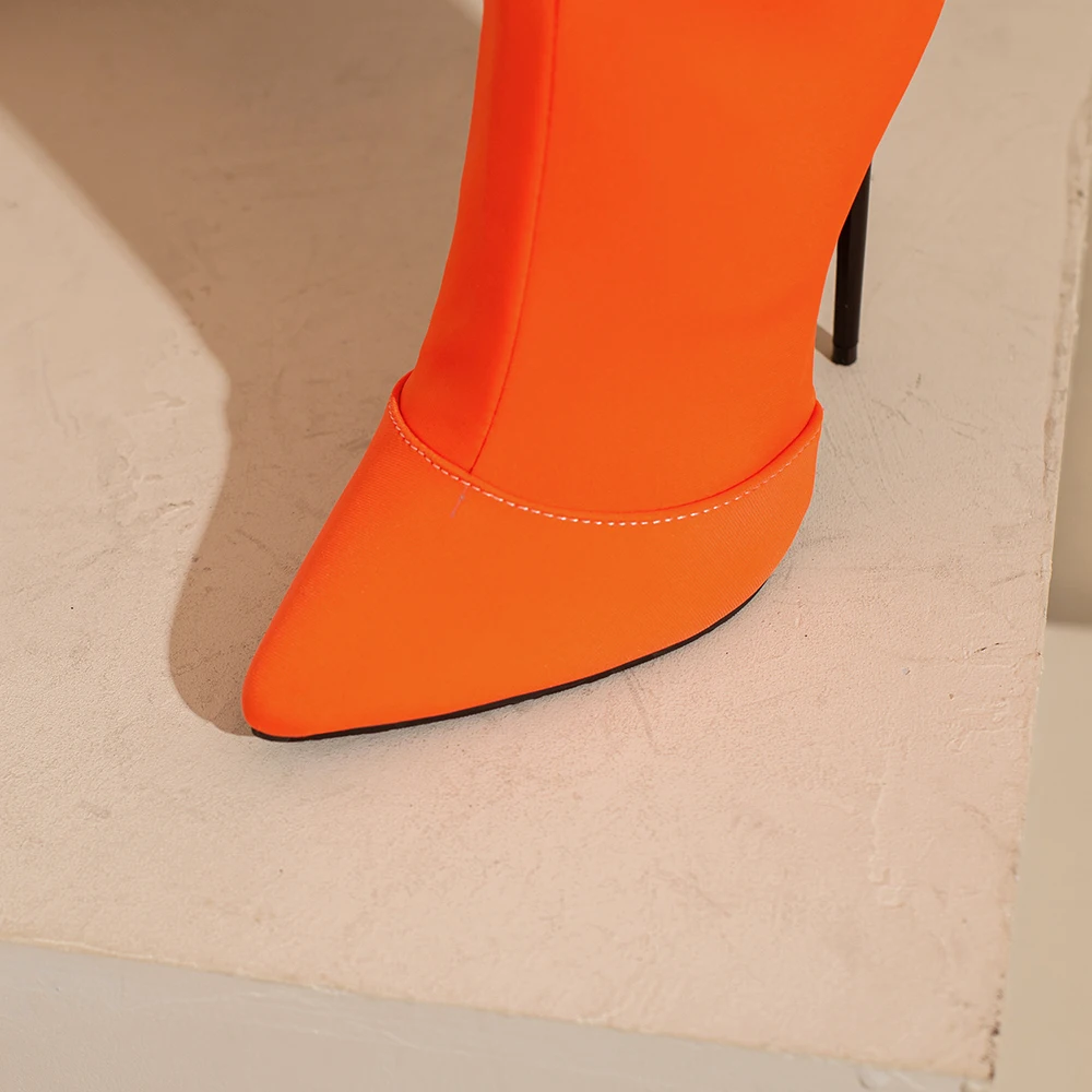 New Winter Glamour Orange Yell - Women'S Shoes In Size 12 reseña y precio