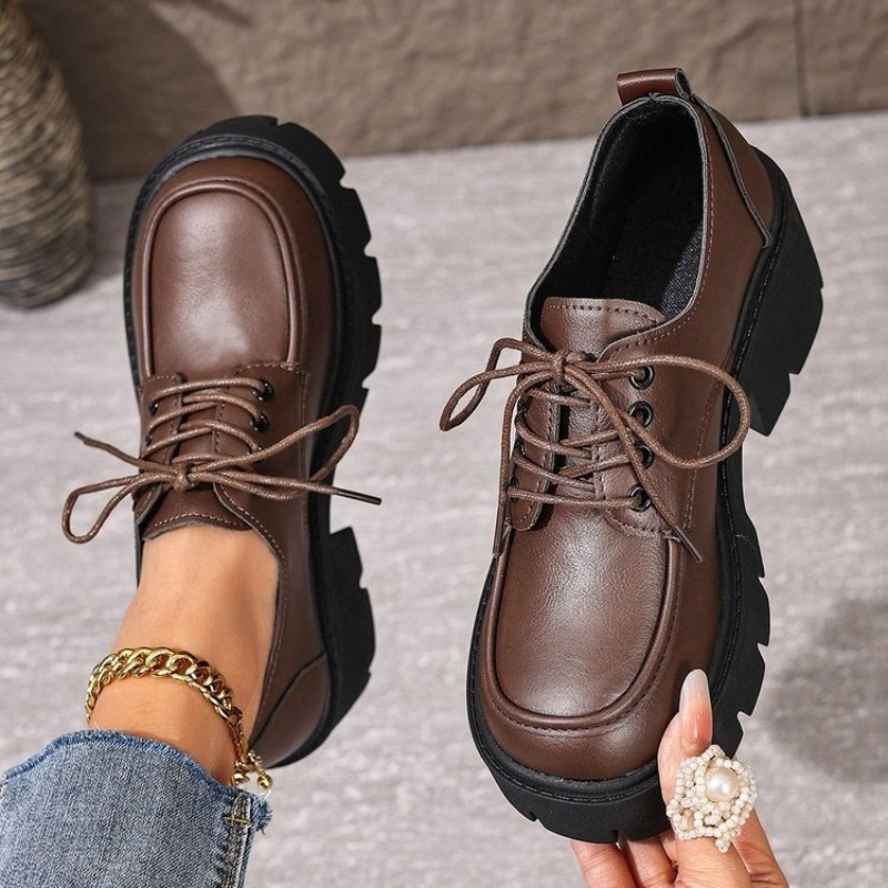 Large Size Thick-soled Loafers - Women'S Shoes Professional reseña y precio