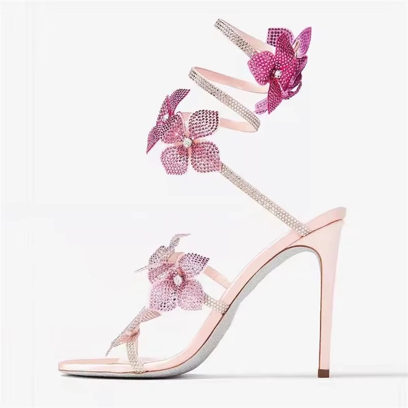 Eilyken Sexy CRYSTAL Flower Th - Women Shoes On Sale reseña y precio