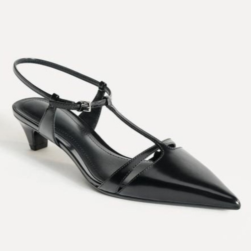 Patent Leather Kitten Heel Wom - Women'S Shoes Kitten Heels reseña y precio